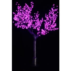 Светодиодное дерево "Сакура" 1,5м, Фиолетовое, 672 LED