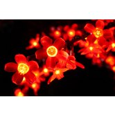 Светодиодное дерево "Сакура" 1,5м, Красное, 672 LED