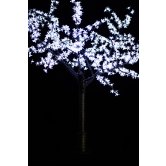 Светодиодное дерево "Сакура" 1,5м, Белое, 672 LED