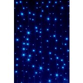 Светодиодный занавес 2х1,5м, Синий (Плей лайт), 360 LED, Черный провод